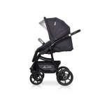 Коляска  ALFA Ecco (3 в 1) (RIKO BASIC) 01 графит-серый