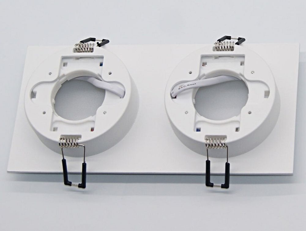 Встраиваемый светильник Maytoni Hoop DL086-02-GX53-SQ-W