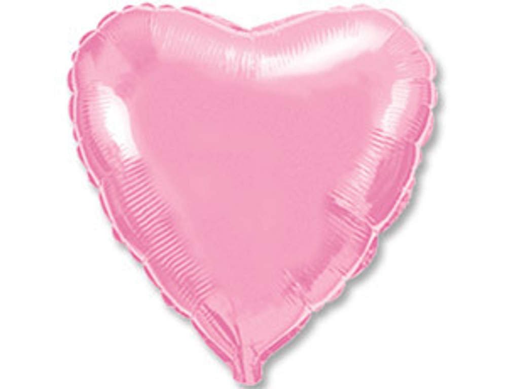 Ф 32" Середце Пастель Светло розовый