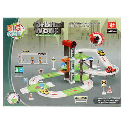 Парковка "Крутые виражи 2" (47х9,5х37) в коробка