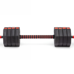 Гантели гексагональные разборные с грифом, 50 кг. (2 шт. х 25 кг.) VictoryFit VF-DН500