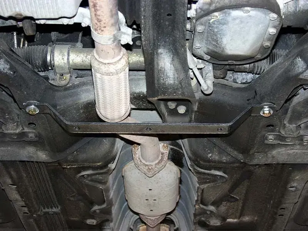 Защита картера и КПП Sheriff для Daewoo Leganza (V100) 1997-2002 арт.06.0180