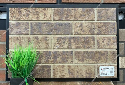 Terramatic, Moon Grey DK 8401/2, NF/240x71x14 - Клинкерная плитка для фасада и внутренней отделки