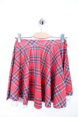 Юбка в яркую клетку, визуально на 42/44 размер