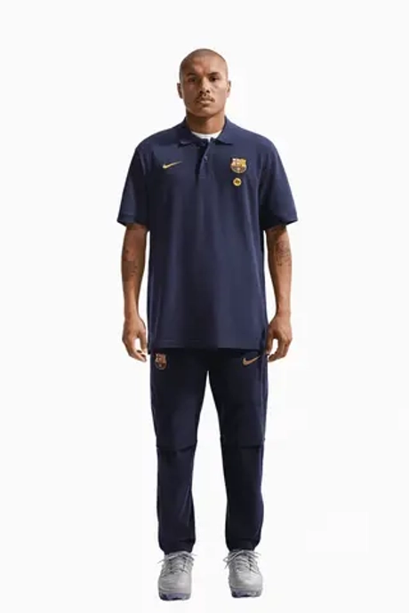 Футболка Nike FC Barcelona 26/27 Club Polo - темно-синий