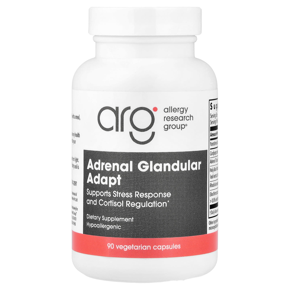 Allergy Research Group, Adrenal Glandular Adapt, 90 вегетарианских капсул