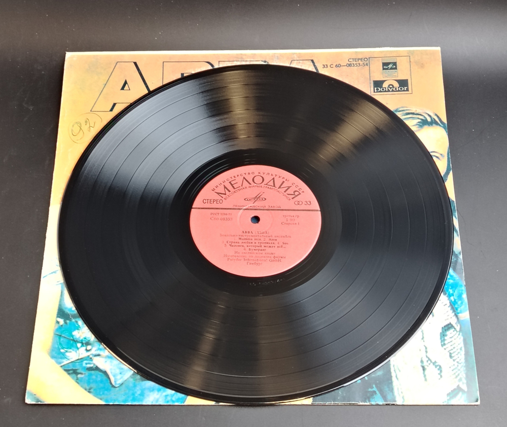 LP АББА - Альбом / ABBA - Mamma Mia. Виниловая пластинка 12 дюймов. Мелодия СССР 1979 год.