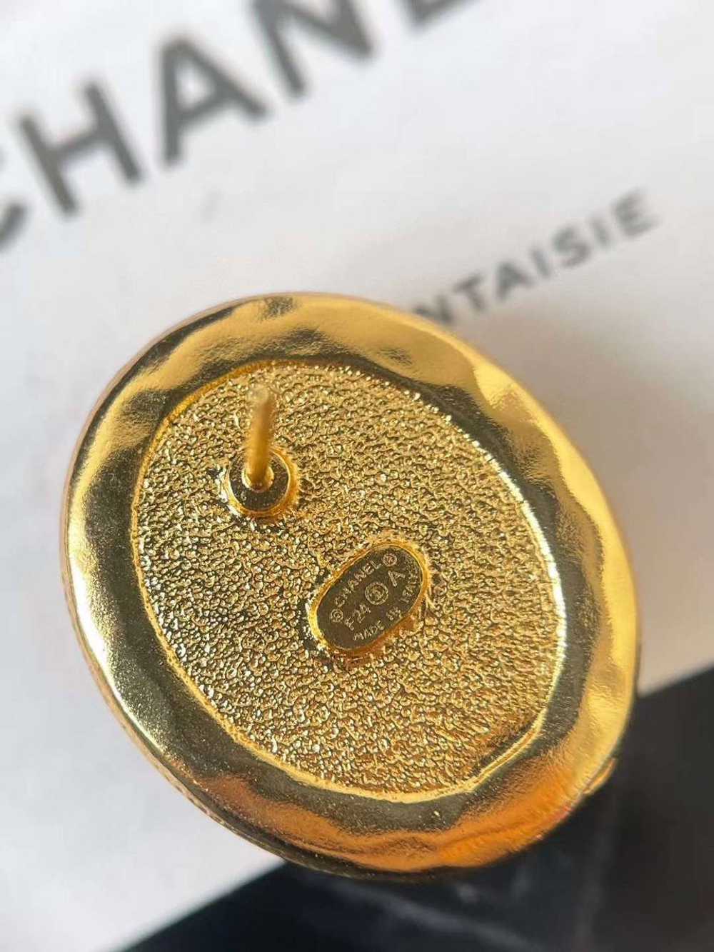 Серьги CHANEL