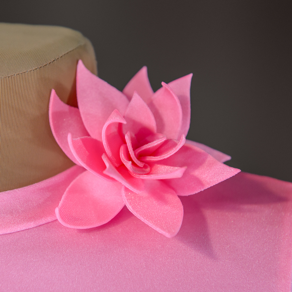 цветок из ткани