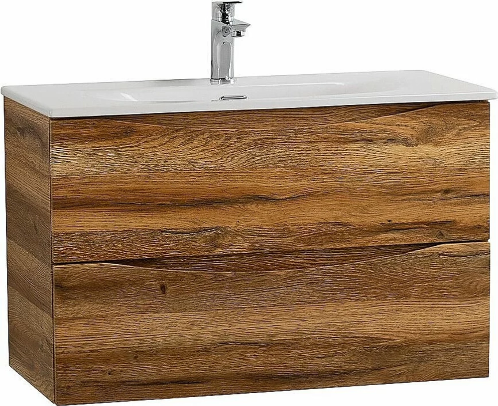 Тумба с раковиной BelBagno MARINO-CER-MINI-800-2C-SO-RR-P Rovere Rustico