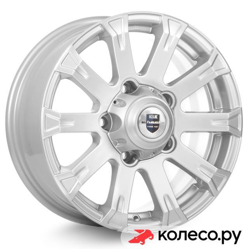 Байкал (КС601) 7x16/5*139.7 D98.5 ET35 Silver