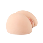 Мастурбатор попа и вагина с голосовым сопровождением и вибрацией (Цвет: телесный)