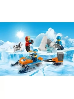 Конструктор Сити Полярные исследователи 88 деталей 10992