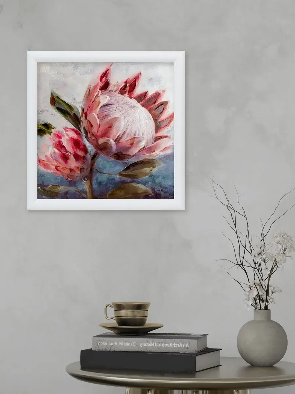 Картина на стену интерьерная на холсте 32*32 см