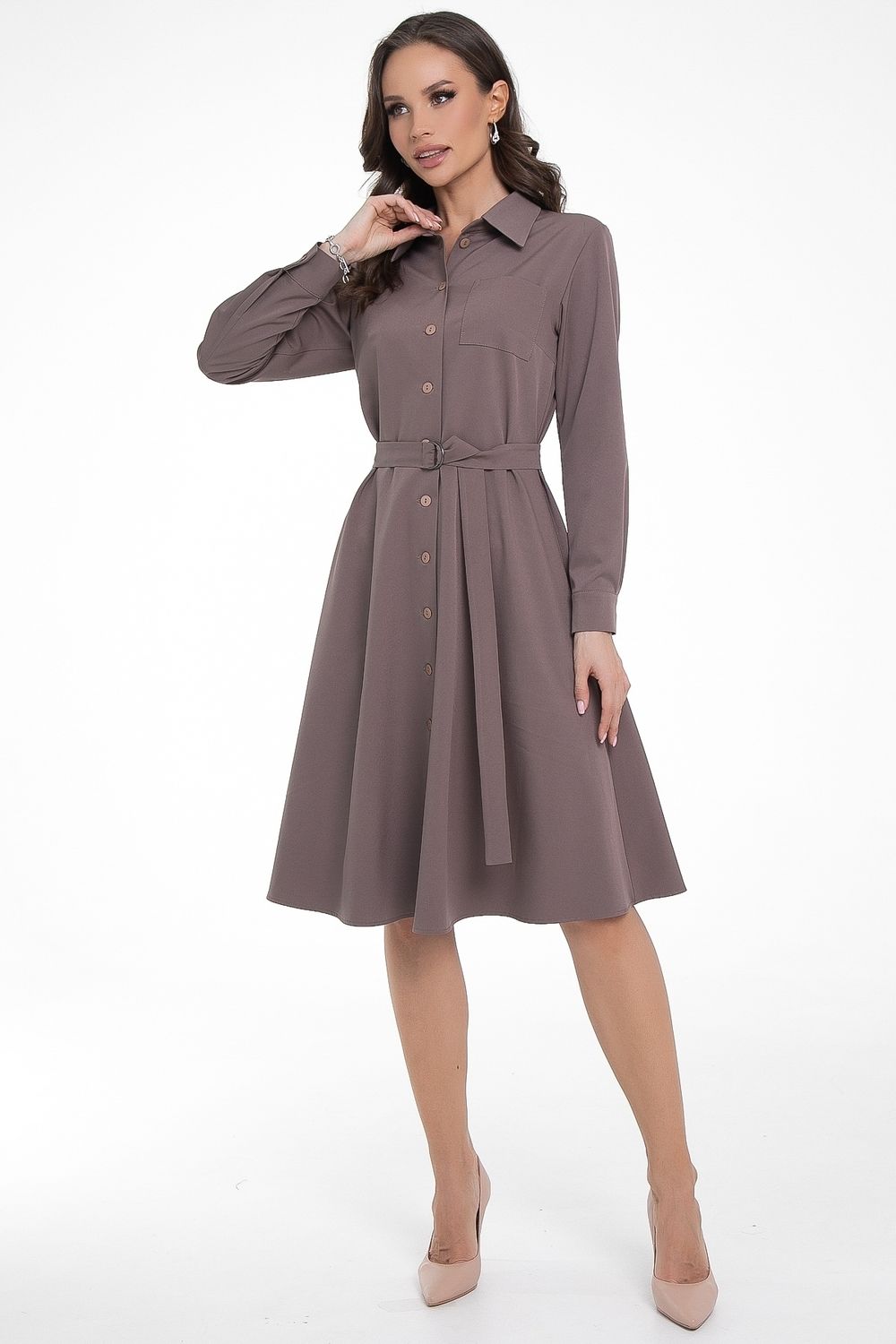 Платье Секрет успеха (латте) Diolche