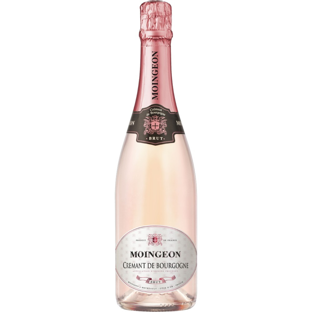Игристое вино Moingeon, Crémant de Bourgogne Rose Brut 0,75 л.