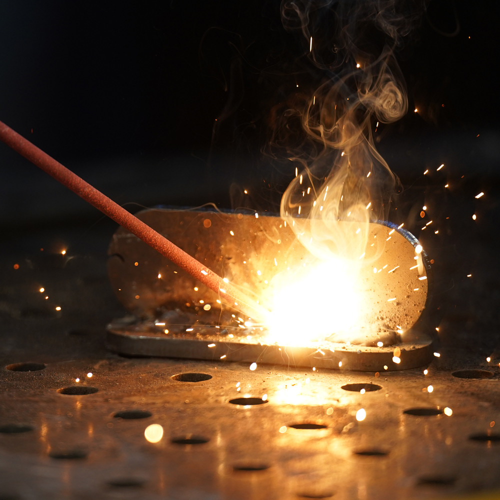 Электроды DER-46, диам. 4 мм, 1 кг, рутиловое покрытие Denzel