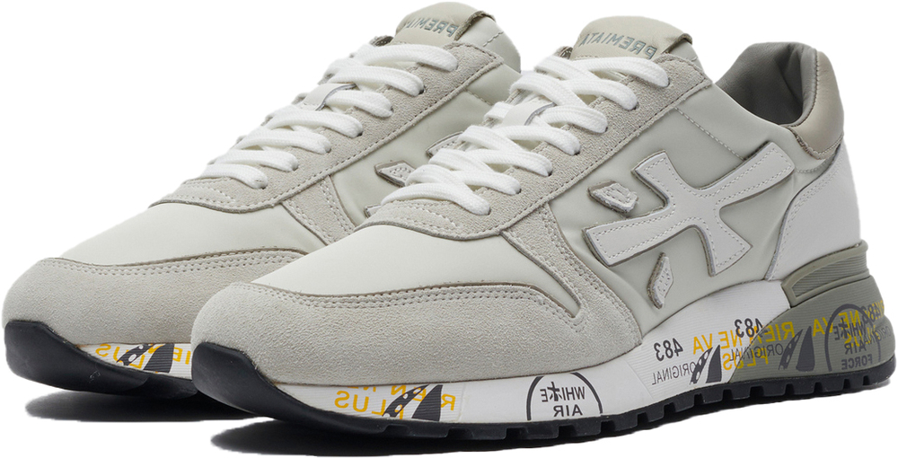 Premiata Mick 5341 Серые замшевые мужские