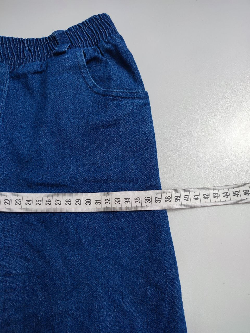 Джинсы на резинке на 6-8 лет