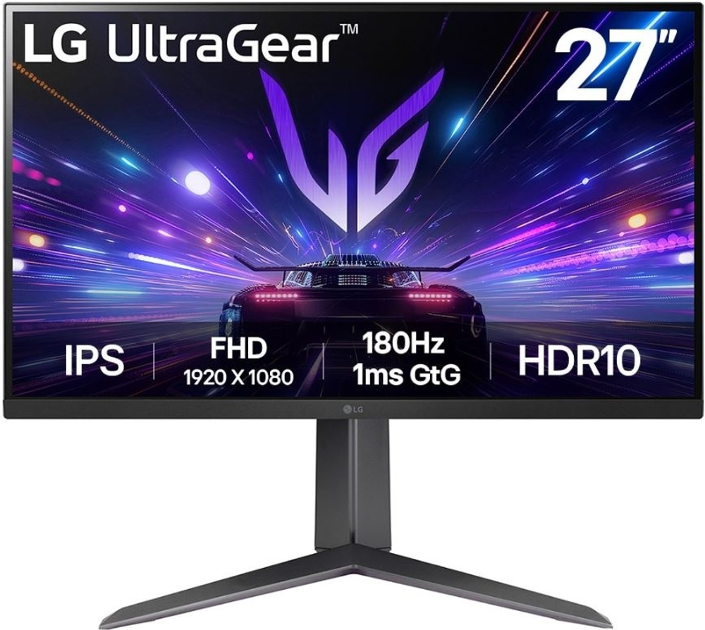 Монитор 27" LG 27GS65F-B черный