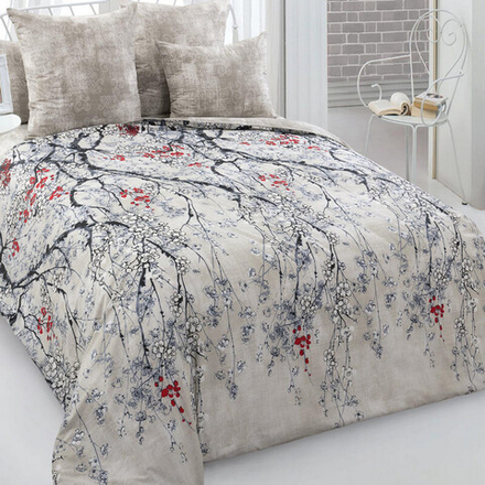 Комплект постельного белья "ВЛ. ХАНАМИ", перкаль, 100% хлопок.