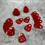 Номерки для гардероба акриловые,1-60