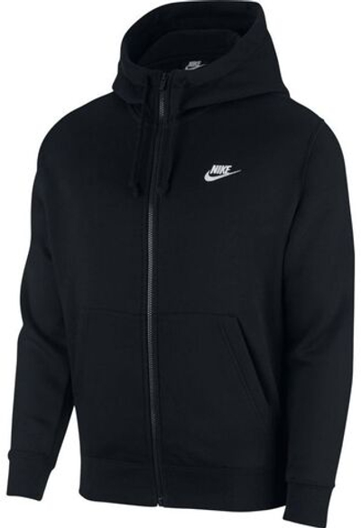 Куртка теннисная Nike Swoosh M Club Hoodie FZ BB - Black