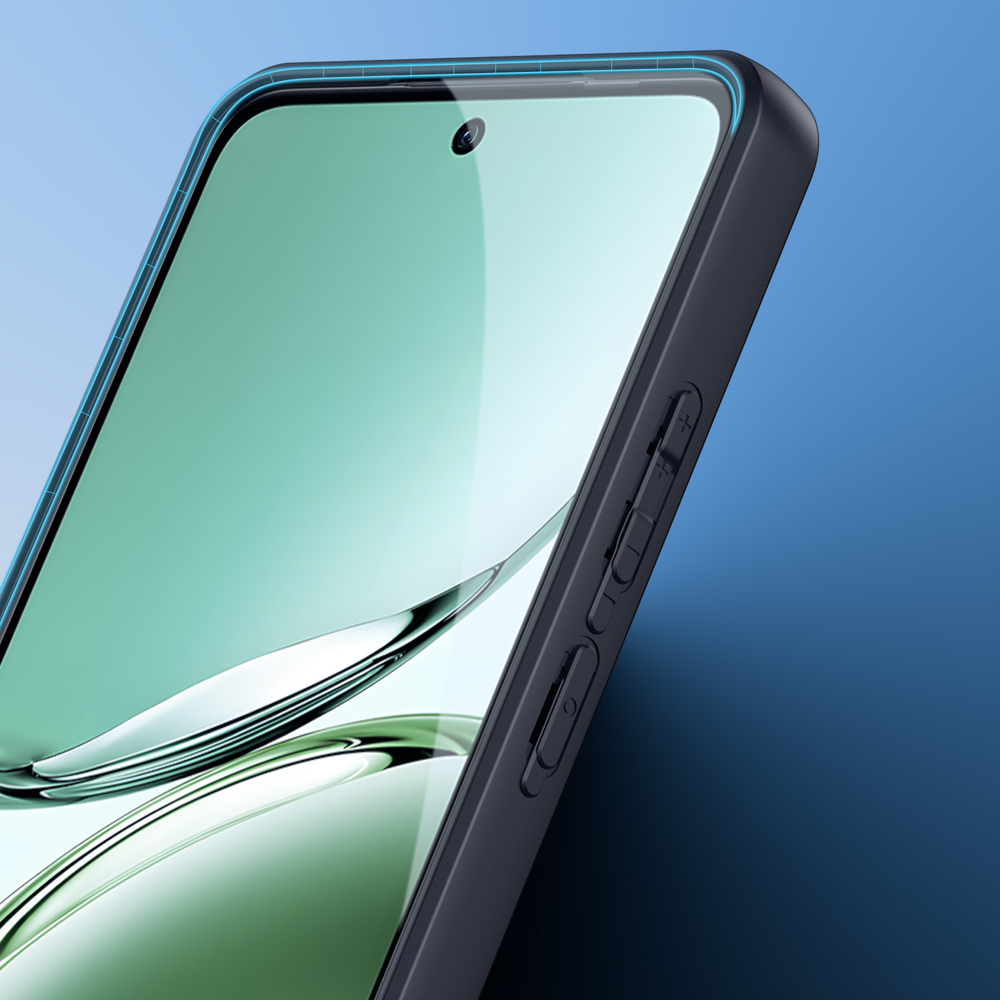 Тонкий чехол с мягкими черными рамками от Dux Ducis для OPPO Reno12 F (5G, 4G) и OPPO F27, серия Aimo Series Case