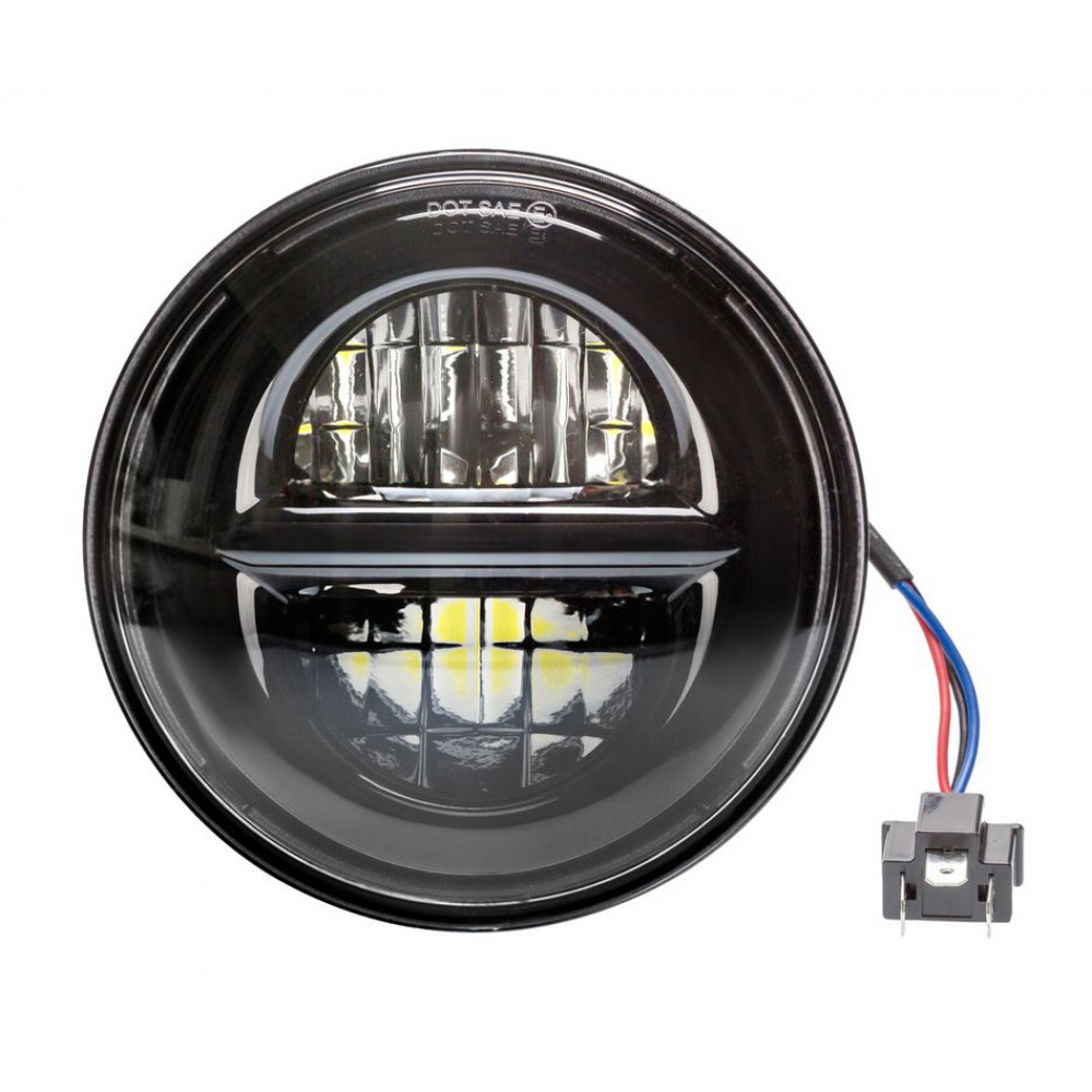 Светодиодная фара 5,75", 45W ближний / дальний, 12V, 1шт.