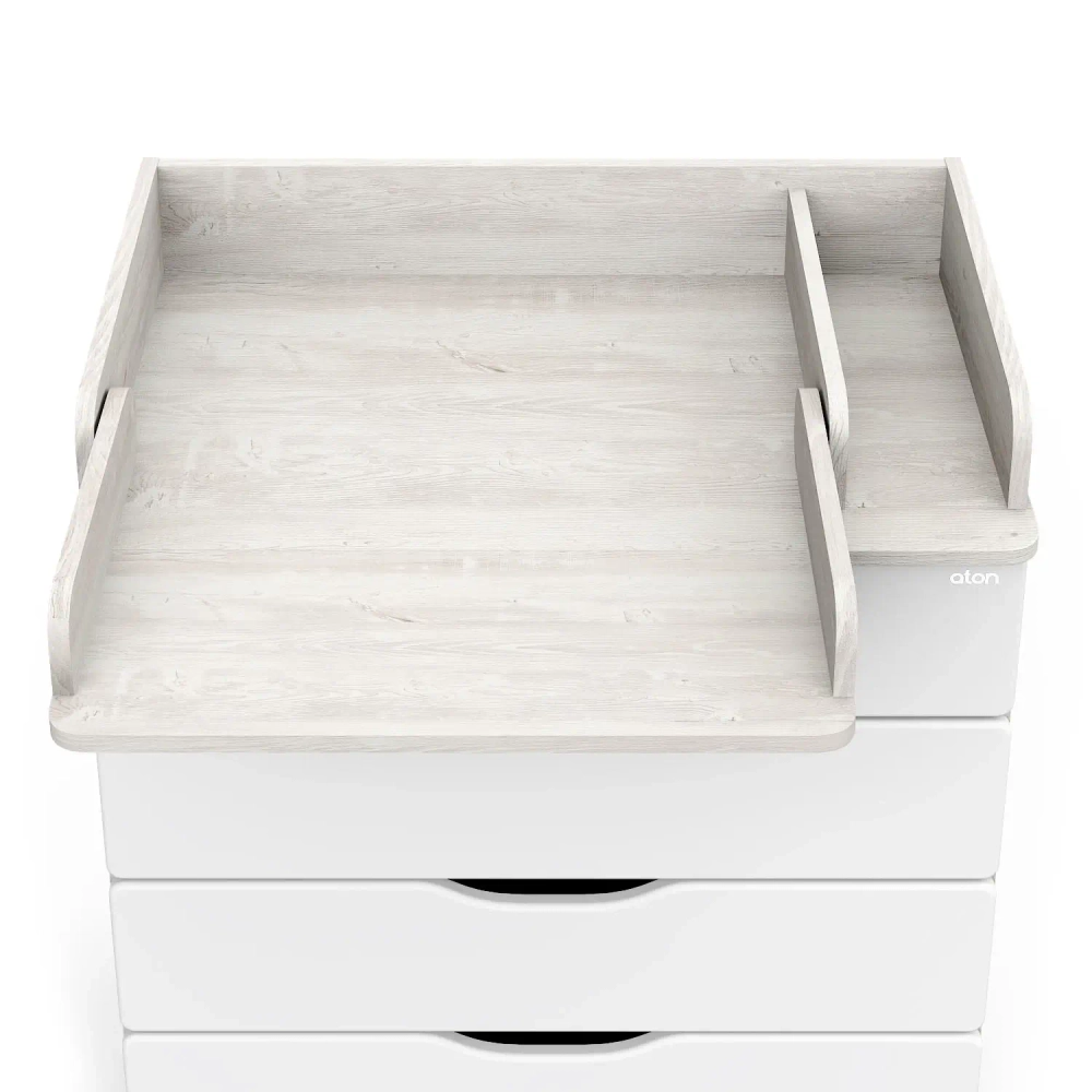 Комод Атон СИРИУС-2 WOOD ПВХ 800/4 сосна касцина