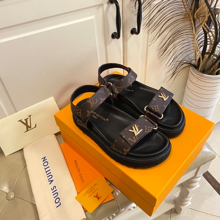 Louis Vuitton Sunset Comfort Flat Sandal