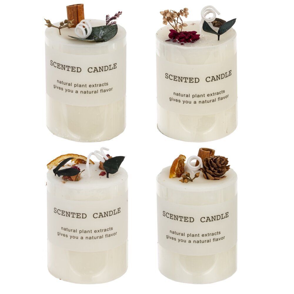 GAEM Свеча ароматическая, L6 W6 H9 см, 4в.