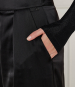 Сатиновые штаны карго C_Targov BOSS ORANGE - черный(50524253)