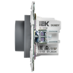 SKANDY Термостат электронный с индикацией SK-T01Gr серый IEK