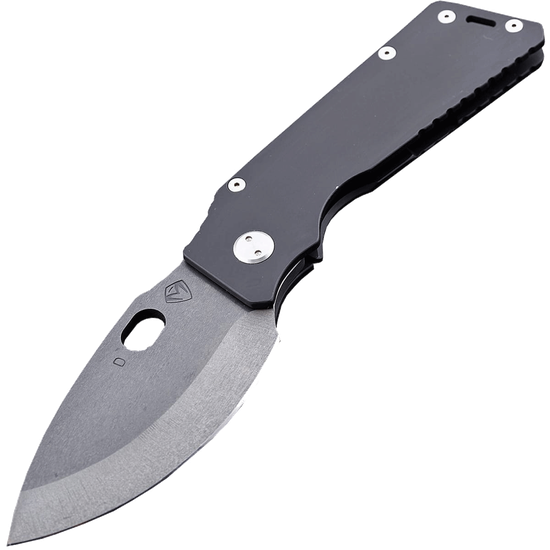 Складной нож скл. Medford Tactical Fighting Folder-1 MF/TFF-1 PVD/Tb-ALBk c клинком из стали D2, рукоять алюминий
