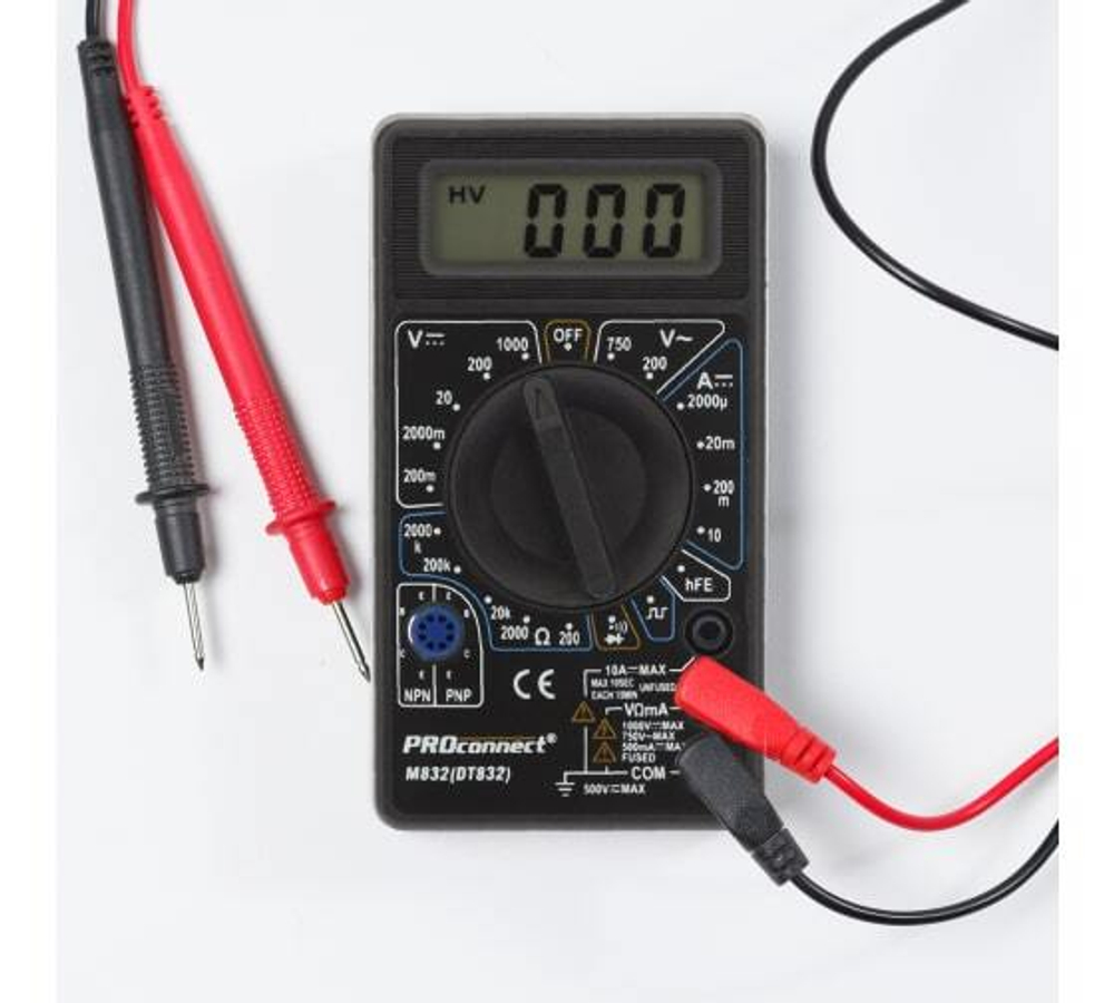 Мультиметр Электроизмерительный прибор DT 838