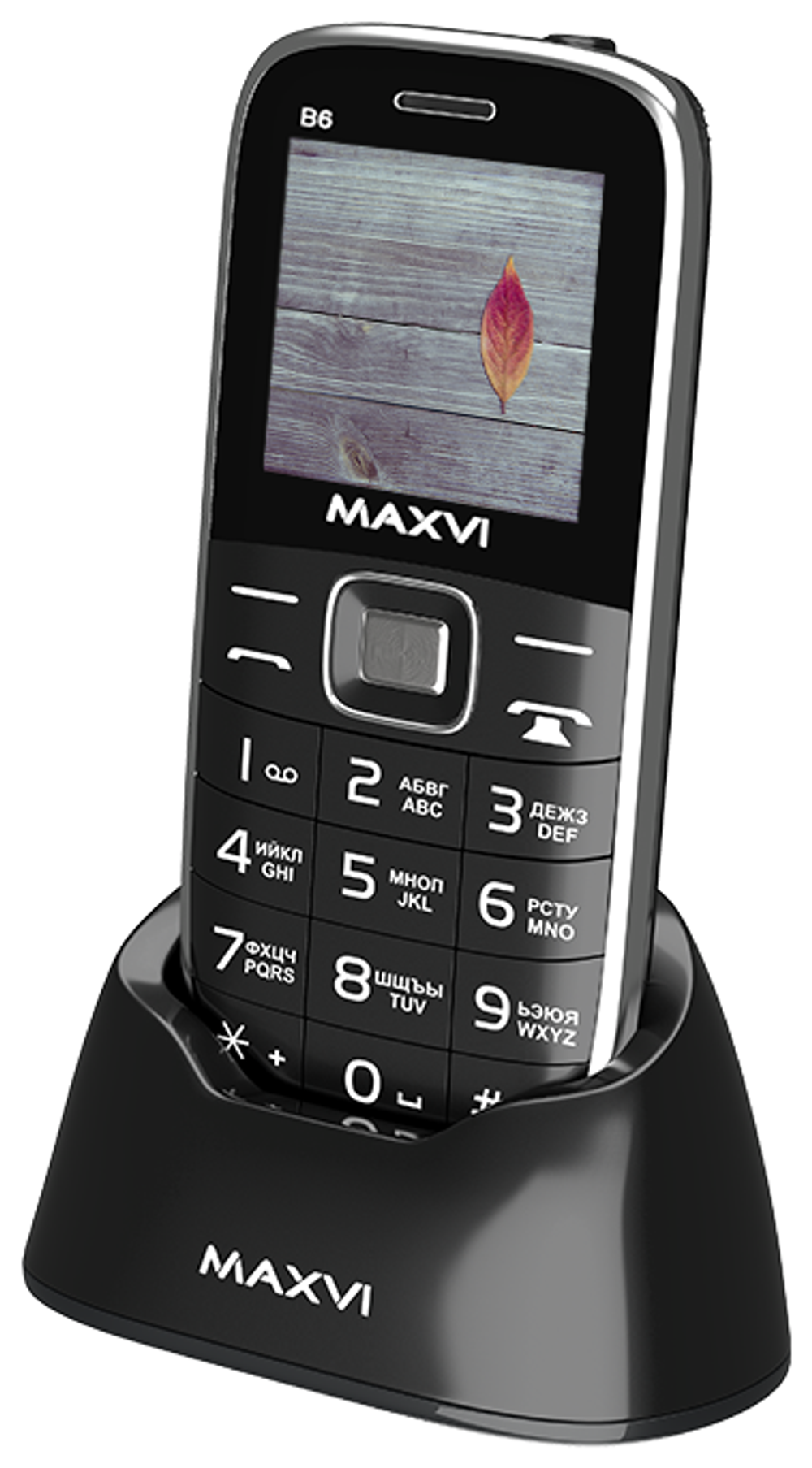 Сотовый телефон Maxvi B6 Black