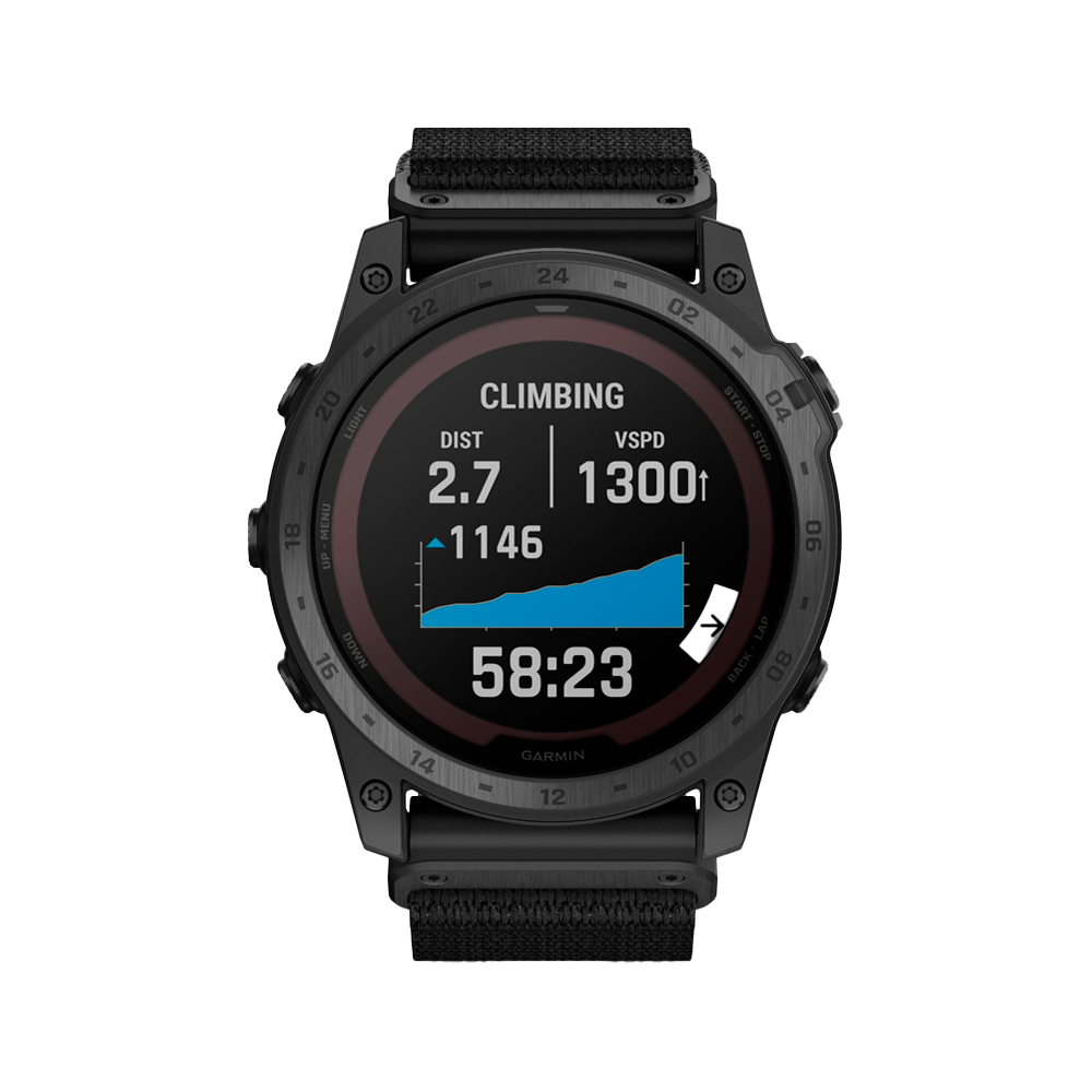 Умные часы Garmin Tactix 7 Pro, 49mm, Ballistics Edition Solar Black (010-02704-21)