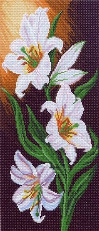 "Лилии"-1067 канва с рисунком