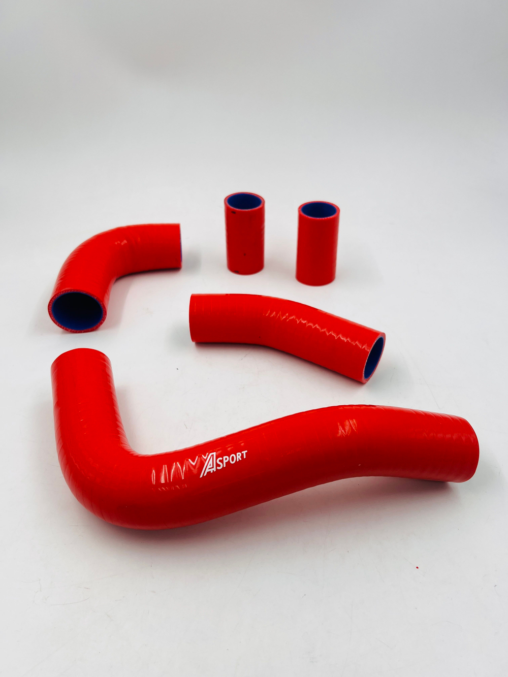 Патрубки радиатора Волга 3110 5 шт силикон A-sport