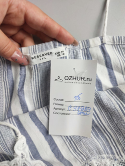 Блузка RESERVED в домашнем стиле 42  размер