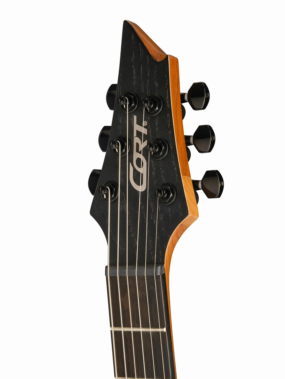 KX700-EverTune-OPBK-WBAG Электрогитара, черная, с чехлом, Cort