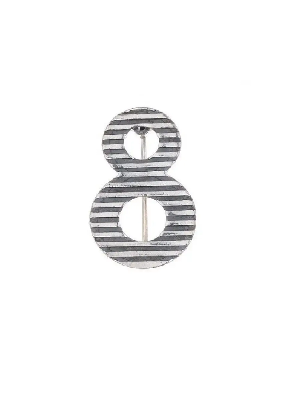 "Восемь" брошь из коллекции "Numerology"