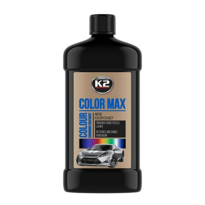 K025 COLOR MAX 500 BLACK  500 мл. воск для полировки  черный