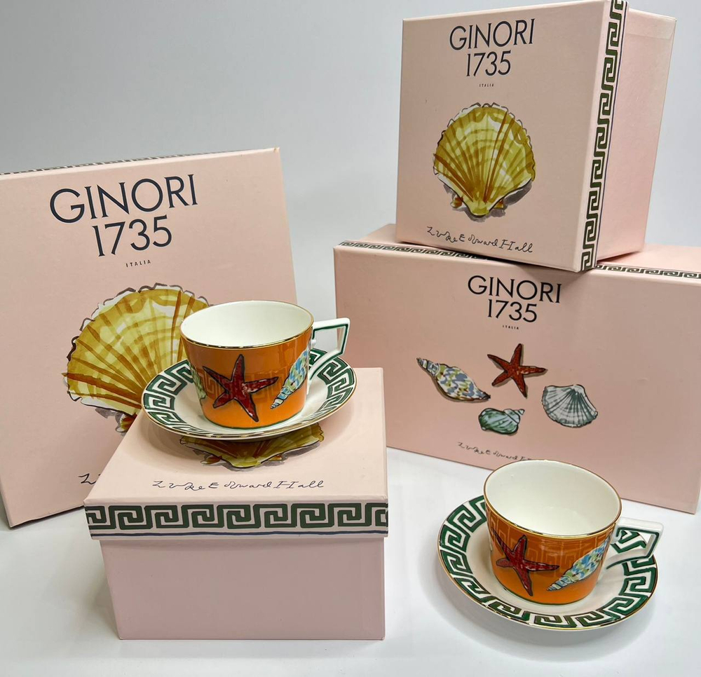 Чайная пара Richard Ginori