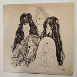Винтажная виниловая пластинка LP Aerosmith Draw The Line (Japan 1977)