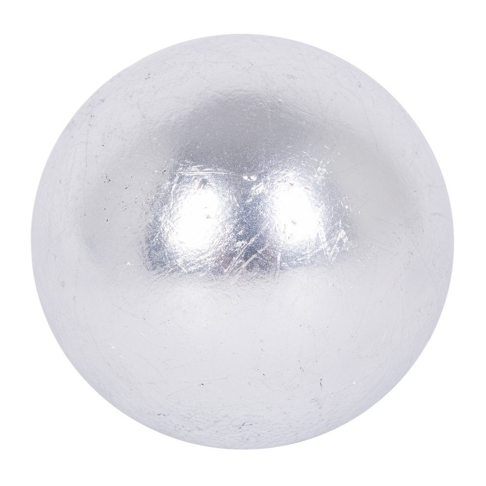 Ручка мебельная Сфера 40 Античное серебро