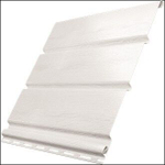 Софит U-Plast сплошной (Белый) 3х0,3 м 0,9 м2