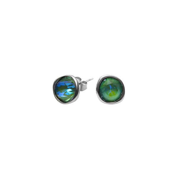 Серьги-пусеты Fiore Luna Silky Sage Delite A1909.16 BL/S