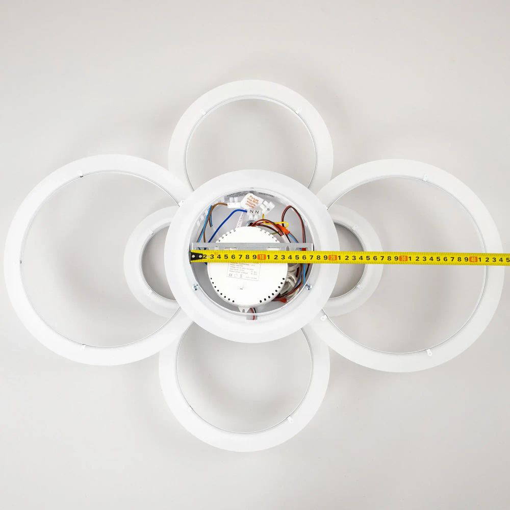 Citilux Сента CL237B160E RGB Люстра с пультом Белая